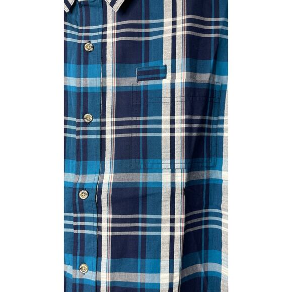 Boulder Creek‎ Men's Button Up Short Sleeve Shirt Size XL Big - Picture 6 of 7